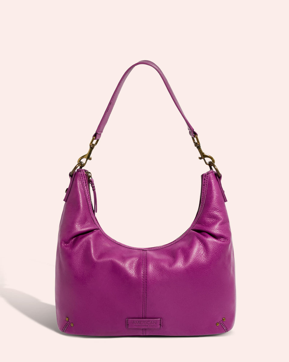 Sutton patent leather handbag