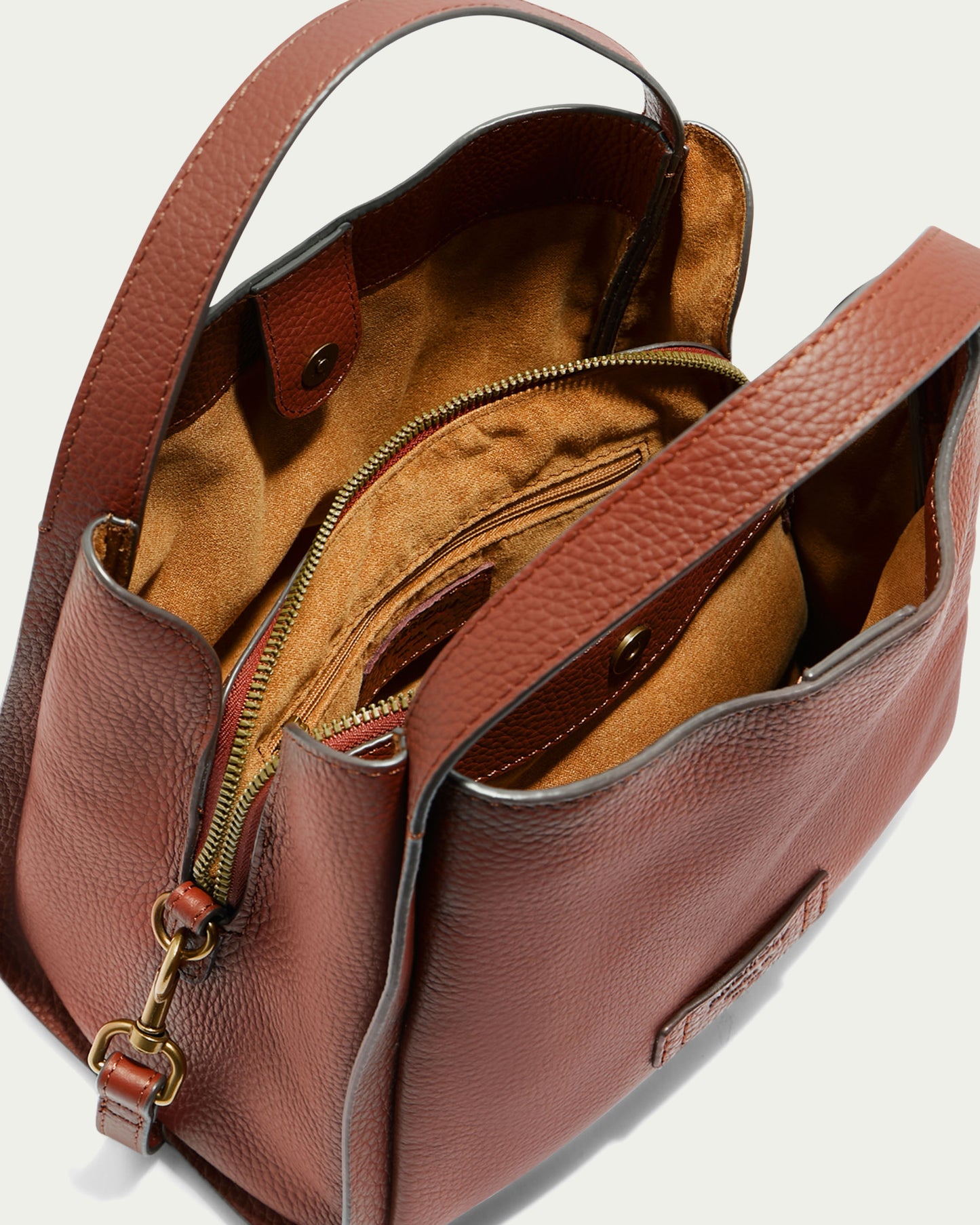 Auburn Triple Compartment Convertible Crossbody