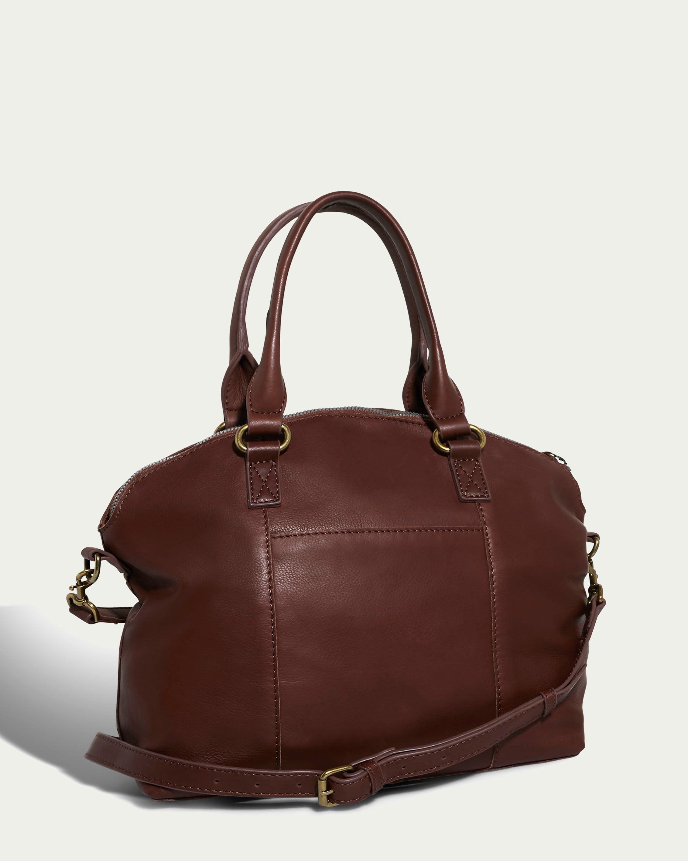 Carrie Dome Satchel Cordovan American Leather Co