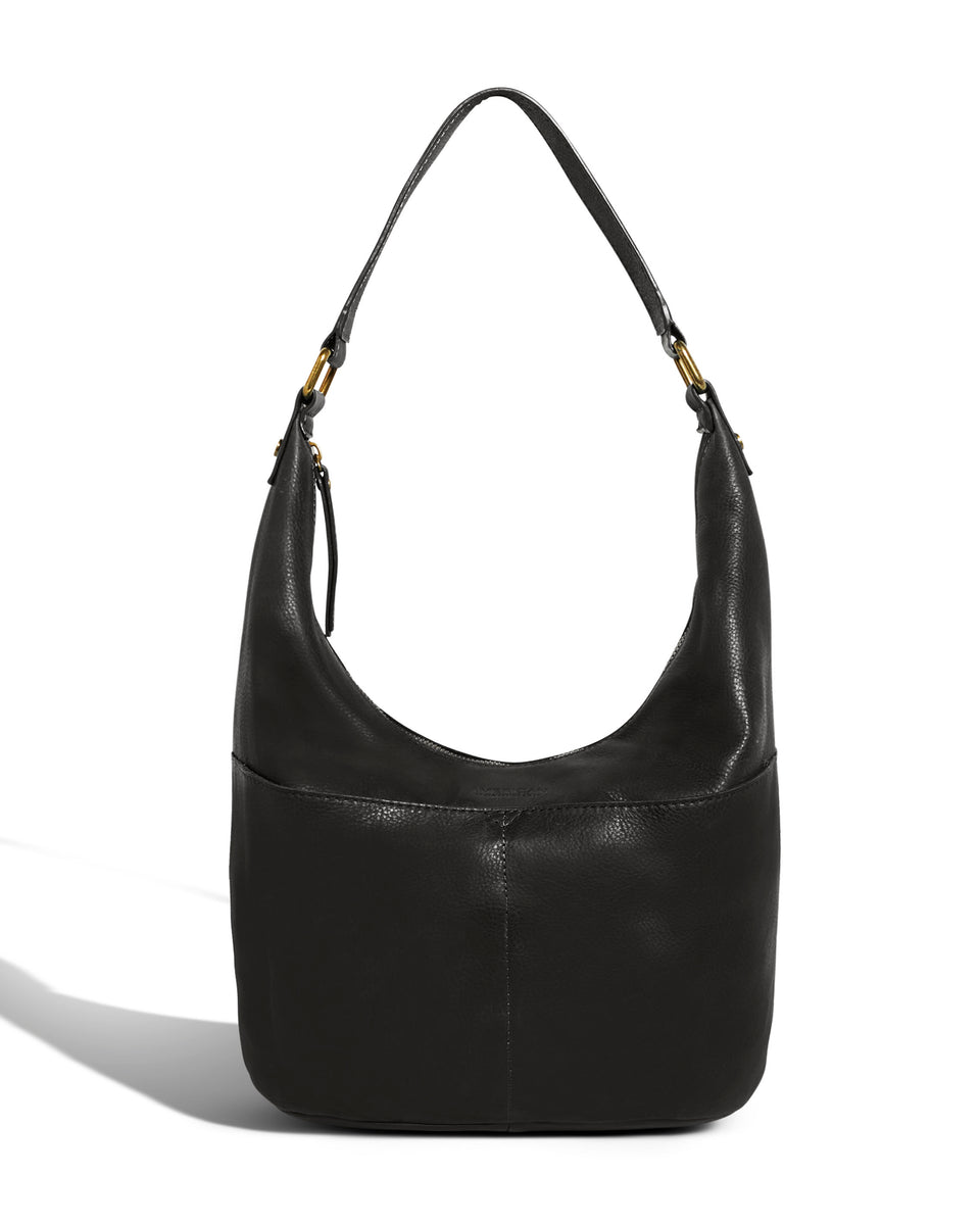 American Leather Co. Carrie Hobo Black