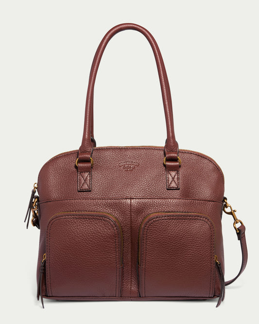 Oak Classic Dome Satchel