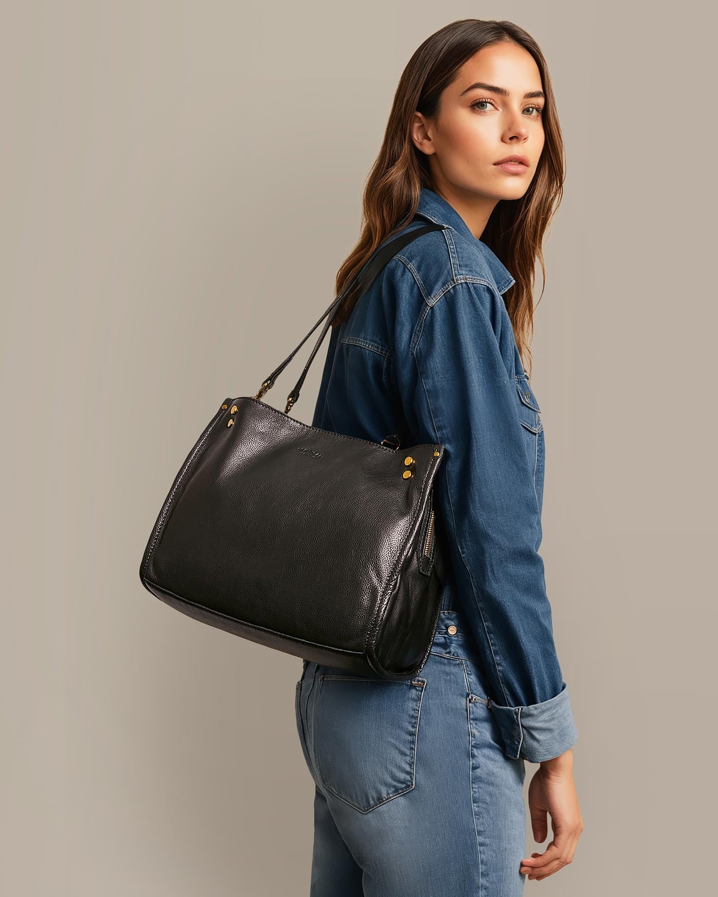 Lenox Triple Entry Satchel