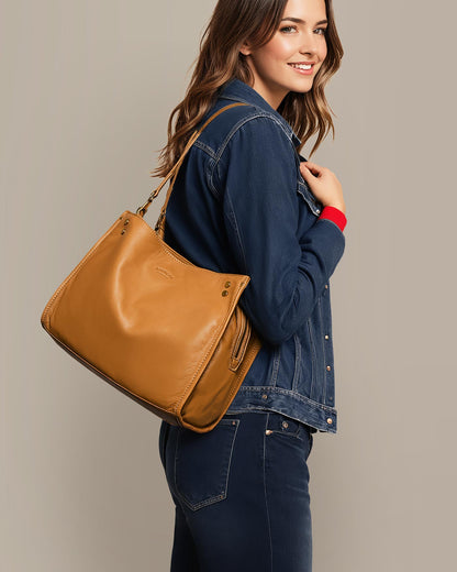 Lenox Triple Entry Satchel