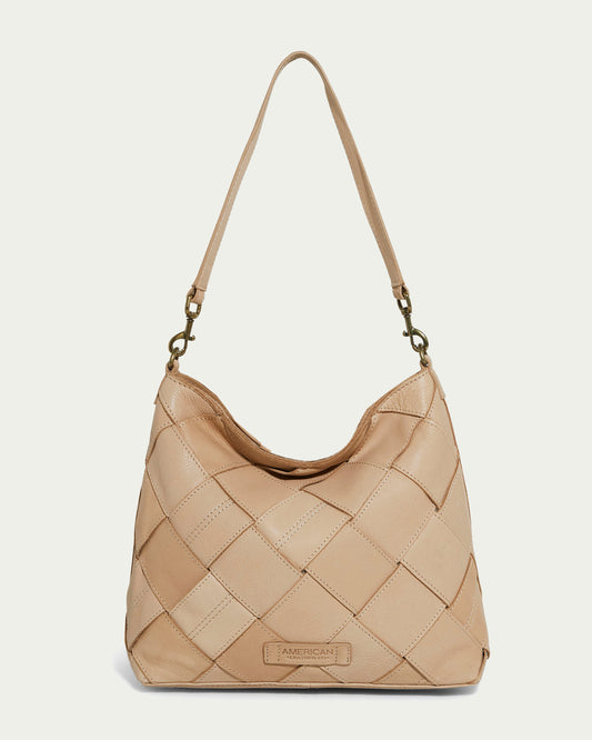 Mercer Woven Top Zip Hobo