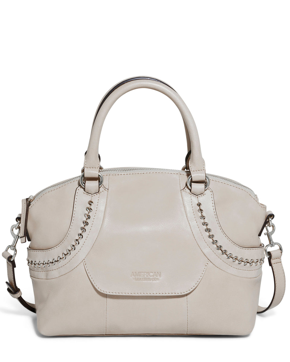 Janssen Dome Satchel Ecru | American Leather Co.