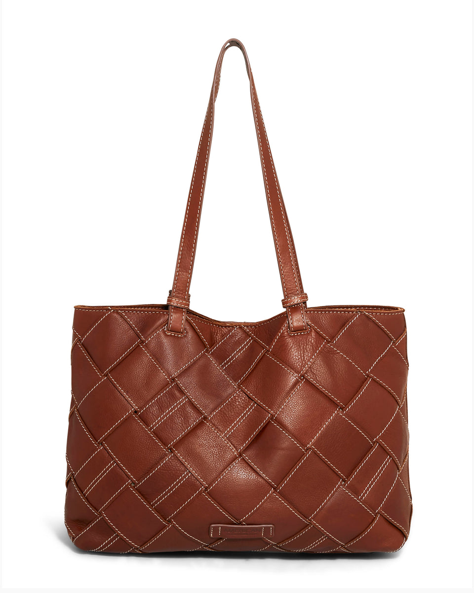 Mercer Woven Tote | American Leather Co.