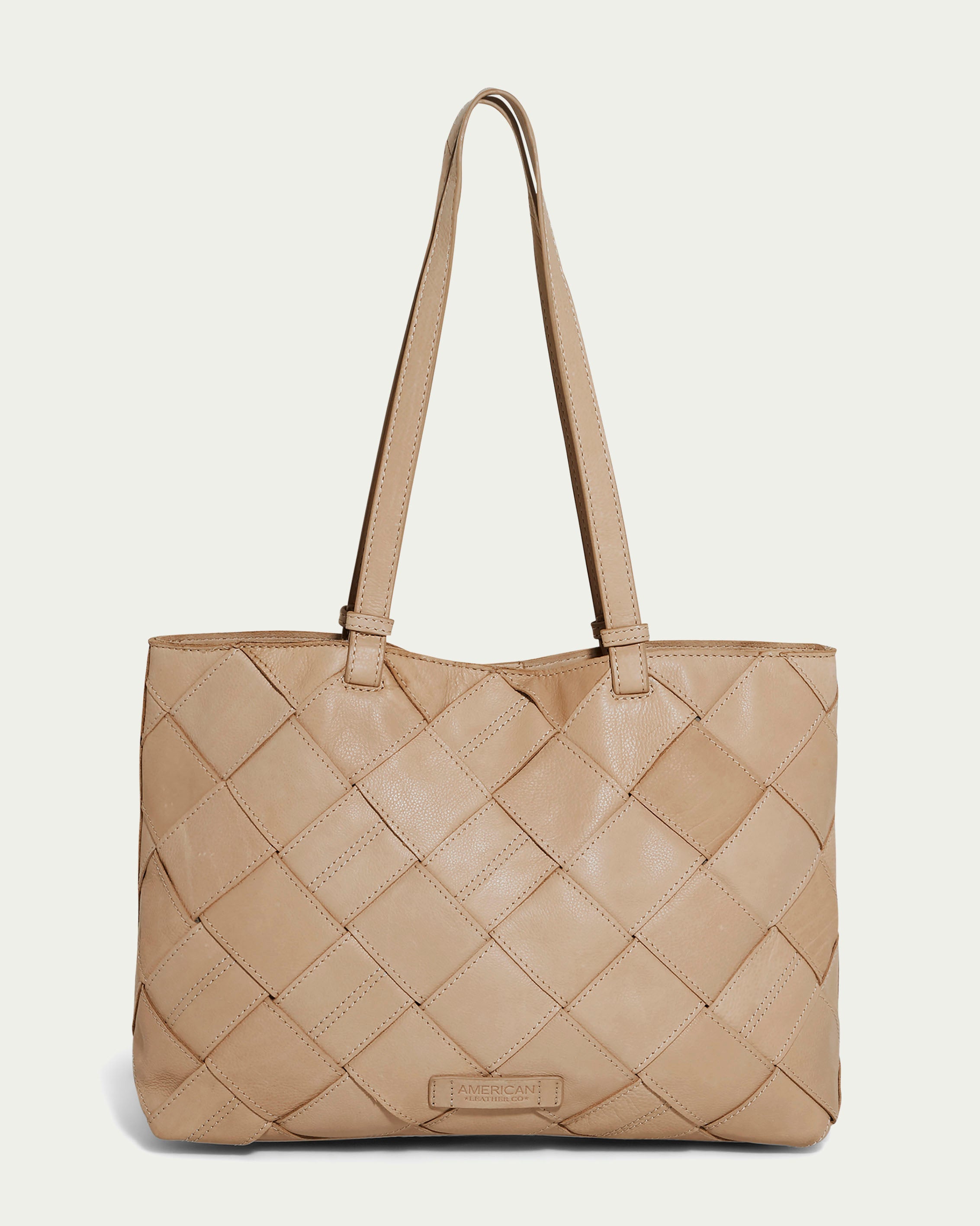 Mercer Woven Tote American Leather Co