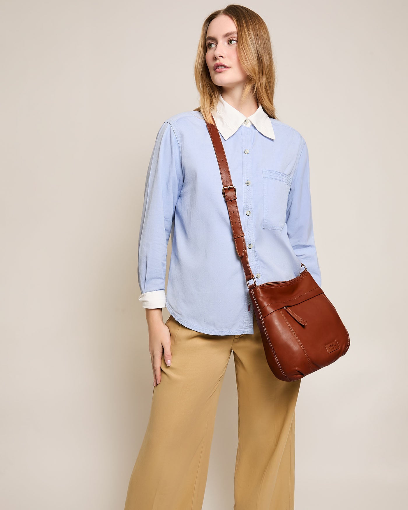 Acorn Double Entry Crossbody