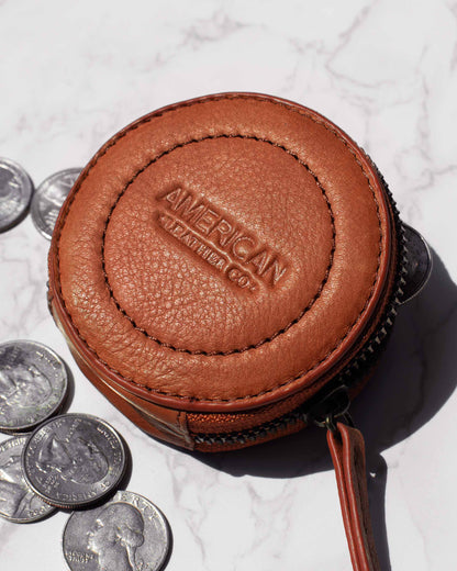 Stowe Round Coin Pouch