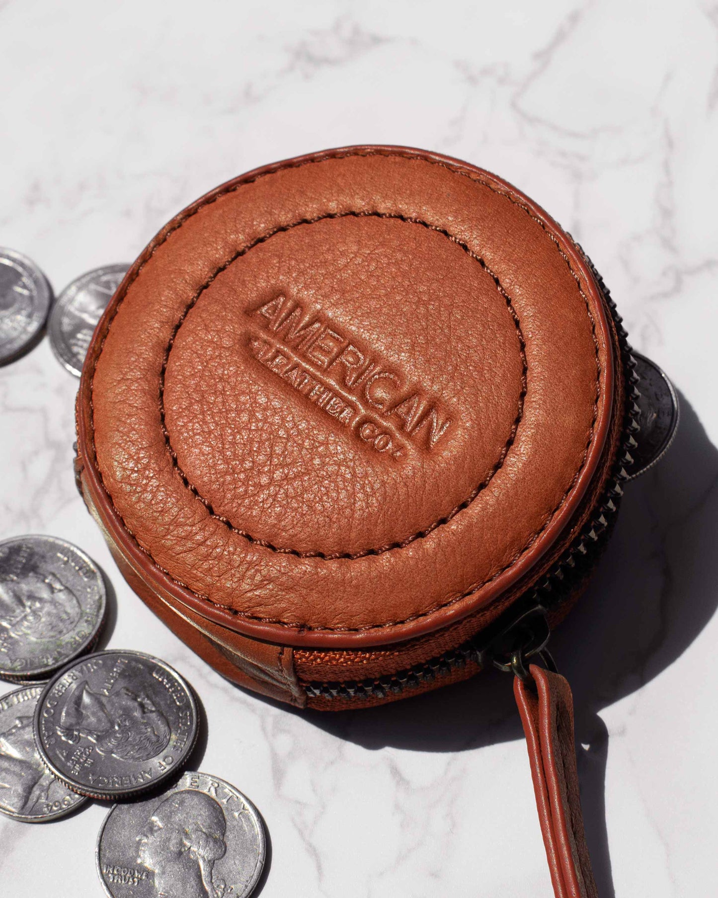 Stowe Round Coin Pouch