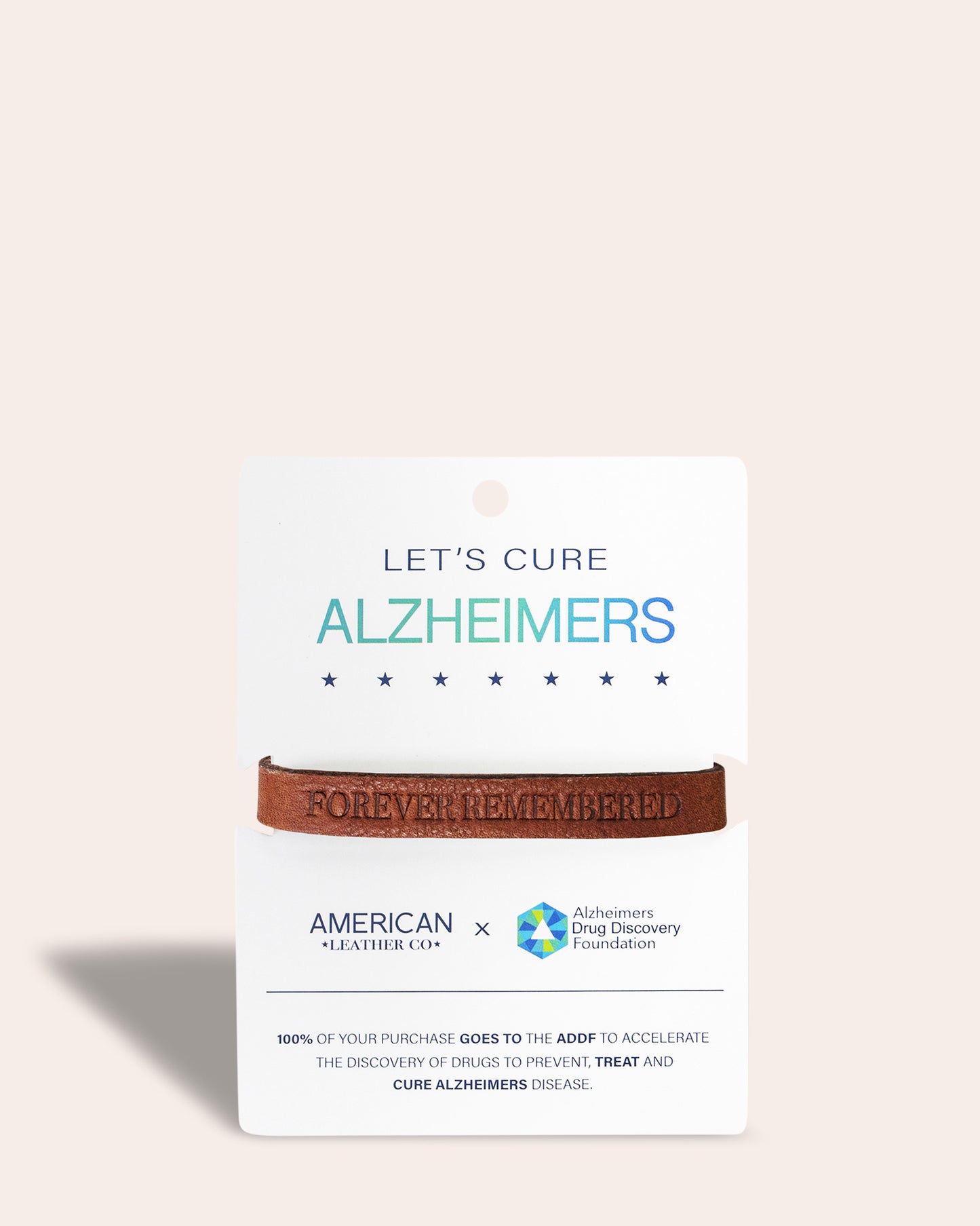 Alzheimers Bracelet - front