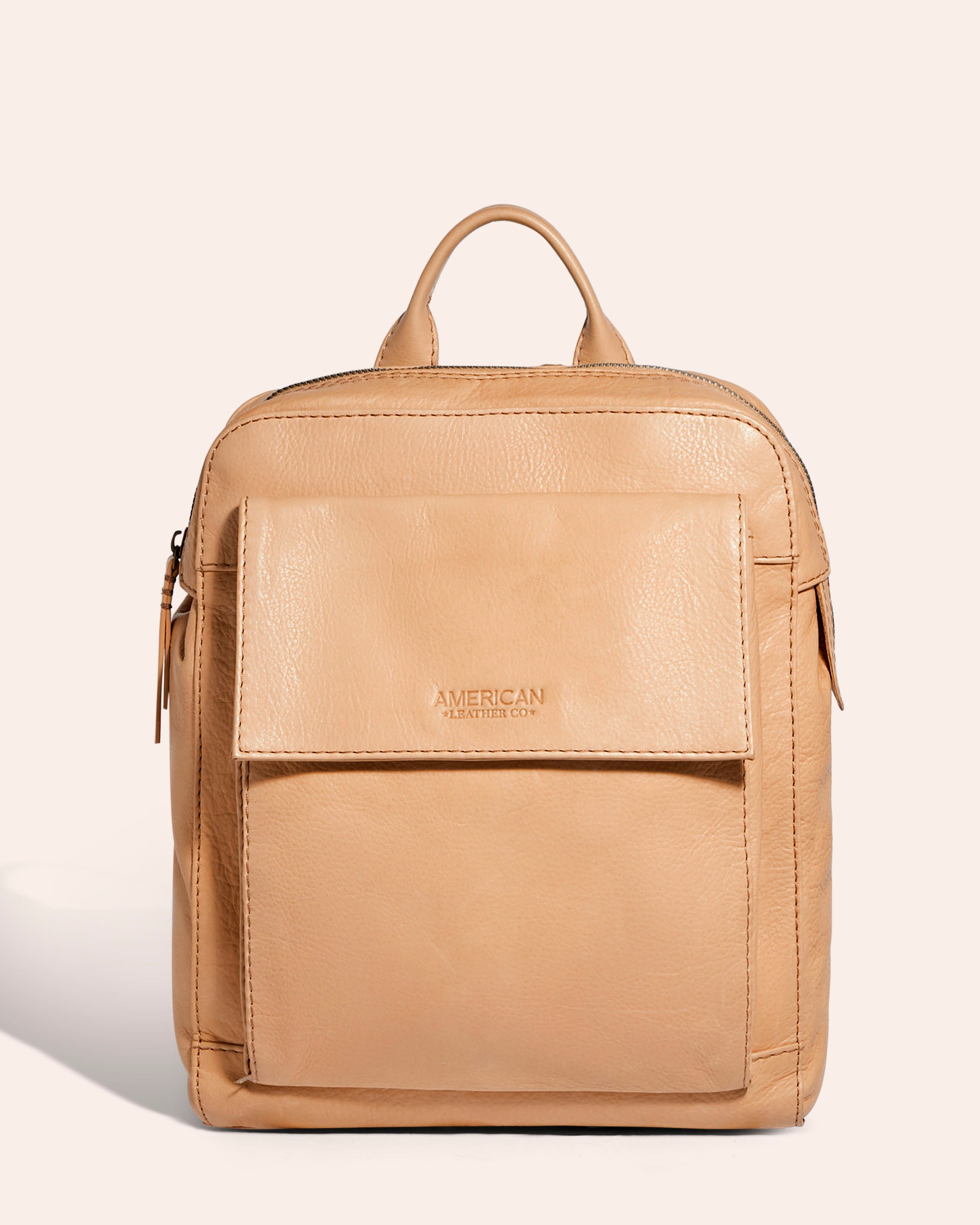 Folco leather backpack Celine Brown in Leather - 23088692