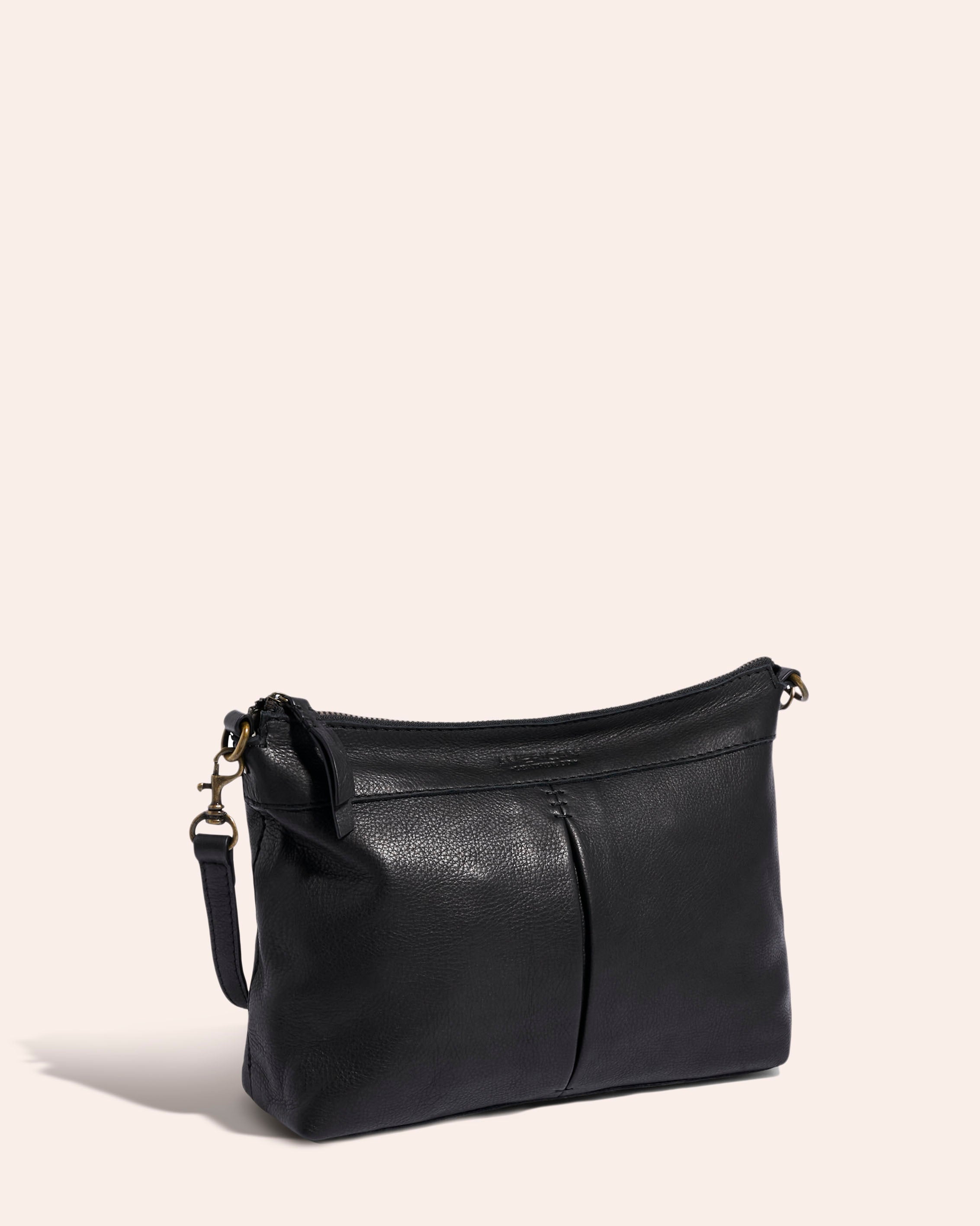 Fossil Women's Fiona Leather Top-Handle Bag Satchel - Black Floral
