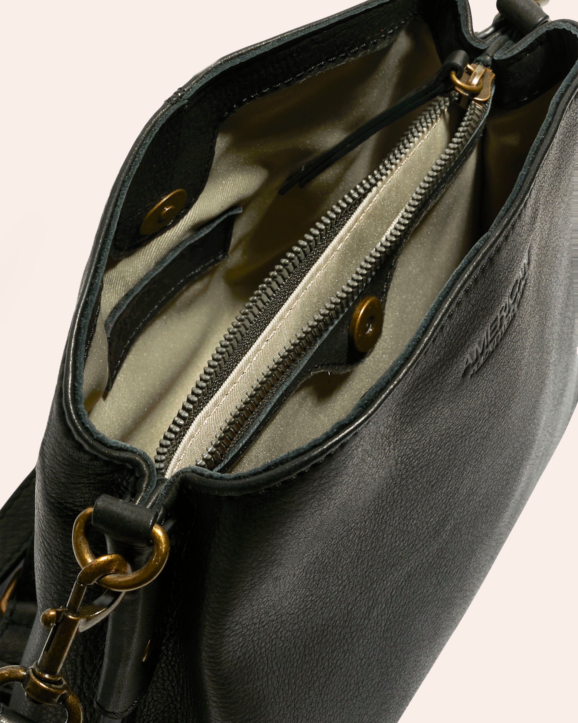 Mauve, Grey and Black Bag Strap – Kempton & Co.