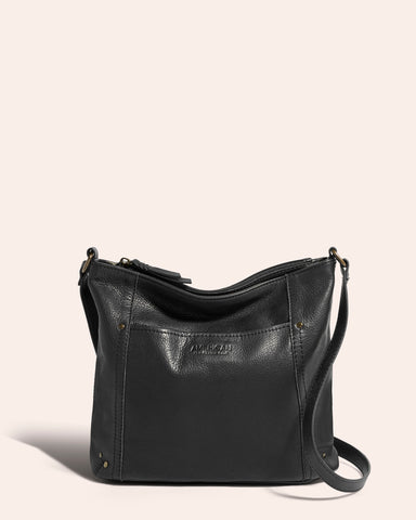 The Austin | Lux Black - Quilted Clutch / Crossbody