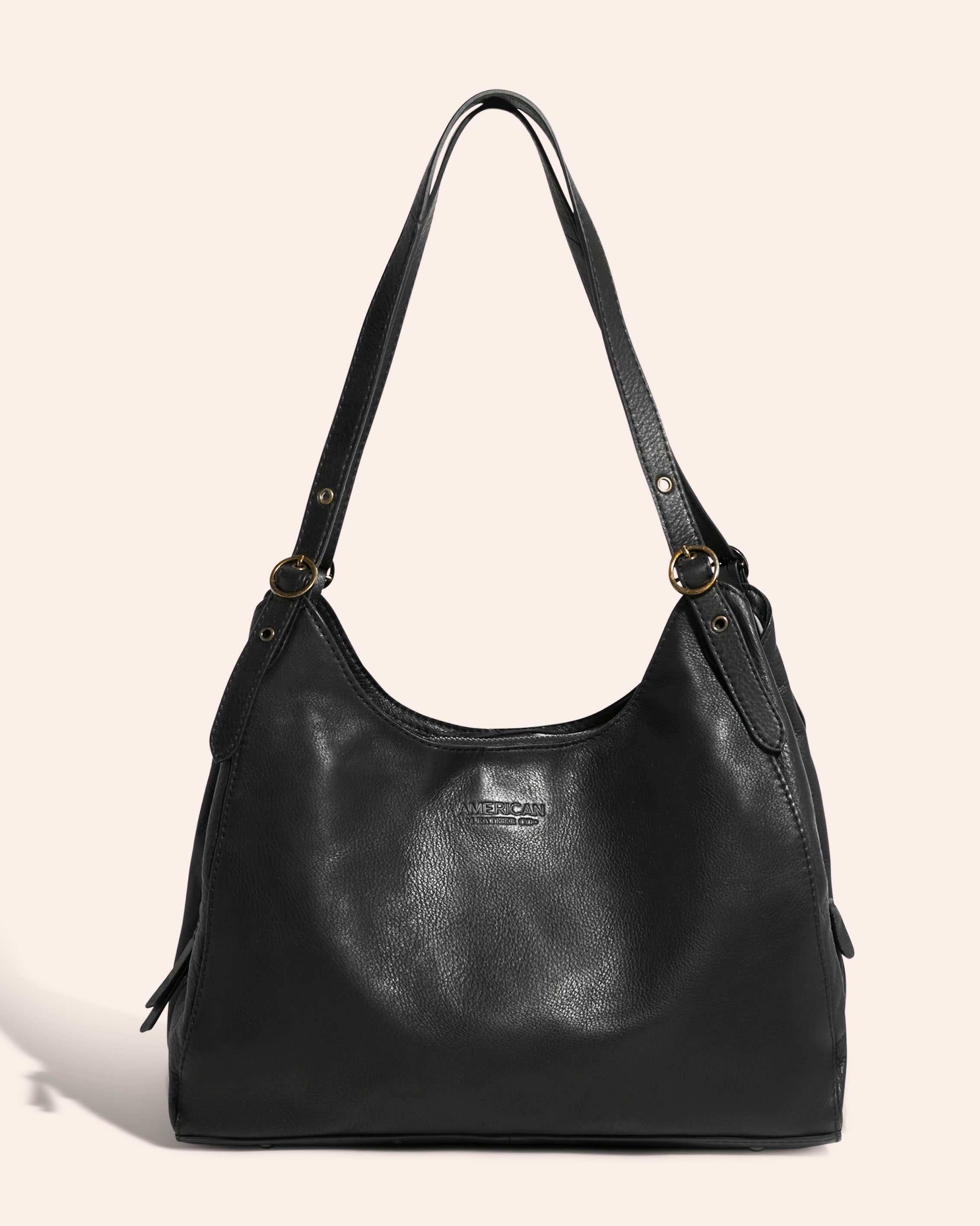 NWT Coach Domed Black Leather Handbag  Black leather handbags, Leather  handbags, Black leather