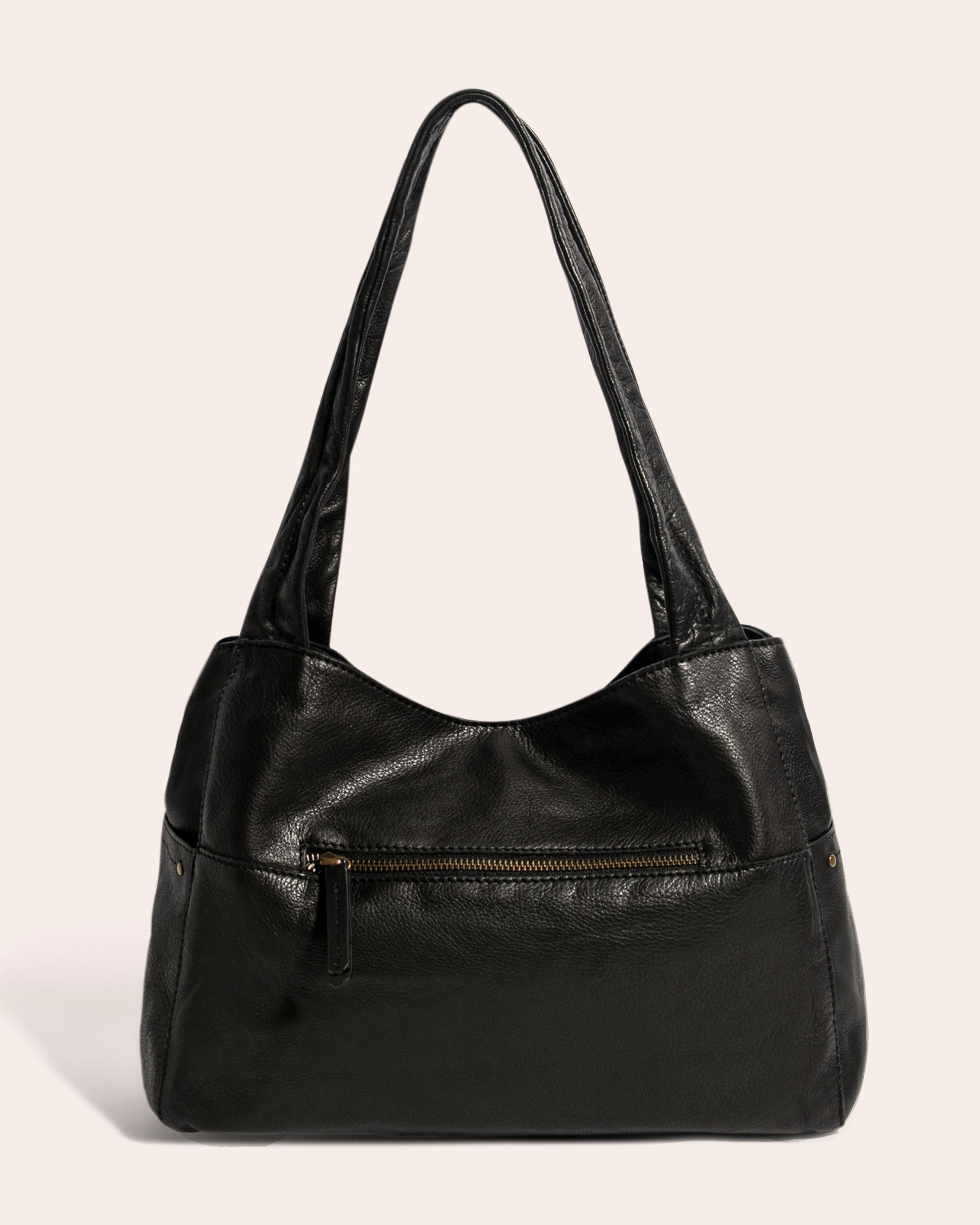 American Leather Co. Virginia Hobo ,Black
